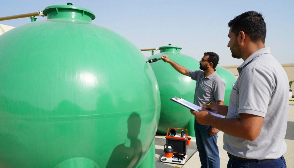 شركة صيانة خزانات فيبر بالرياض